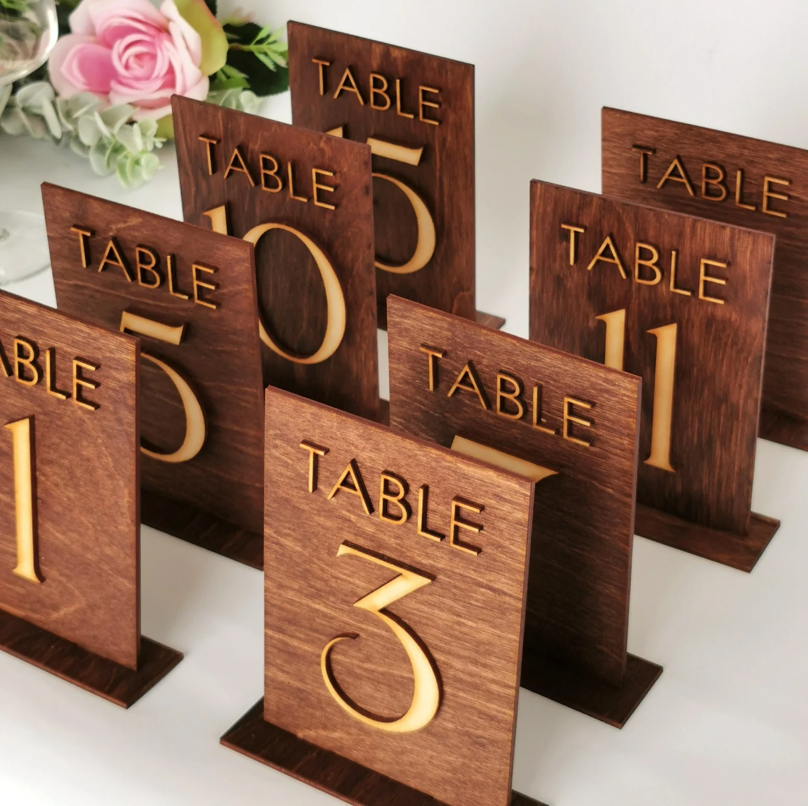 Numéros de Table